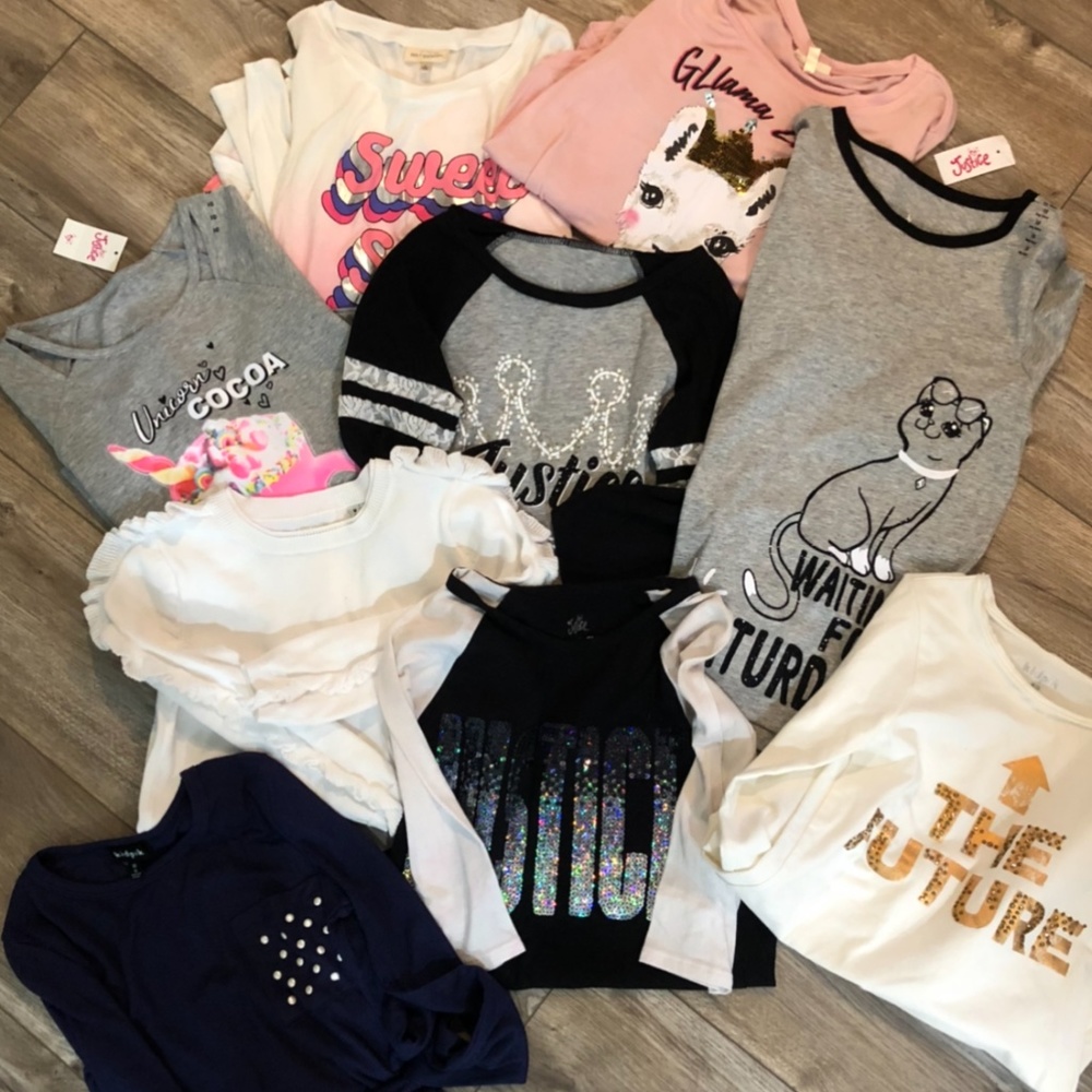 Girls long sleeve shirts